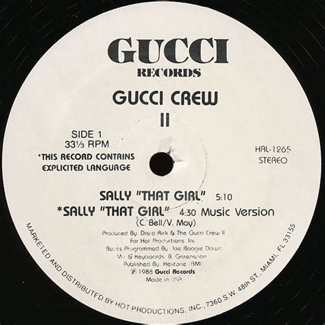 gucci crew sally that girl|Gucci crew ii sally.